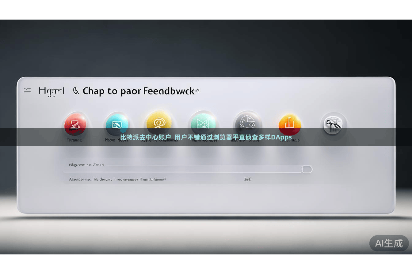 比特派去中心账户  用户不错通过浏览器平直侦查多样DApps