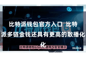 比特派钱包官方入口  比特派多链金钱还具有更高的散播化