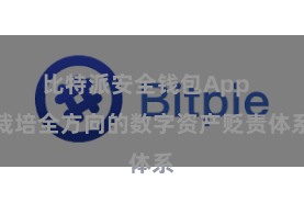 比特派安全钱包App  栽培全方向的数字资产贬责体系