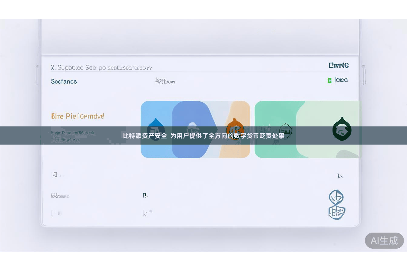 比特派资产安全  为用户提供了全方向的数字货币贬责处事